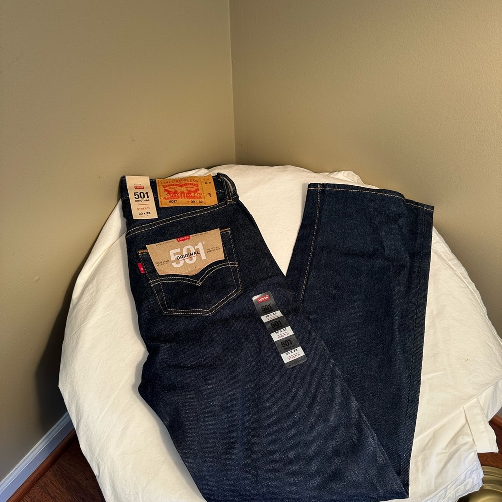 Levi's Men's 501 Original Fit Jeans - with tags